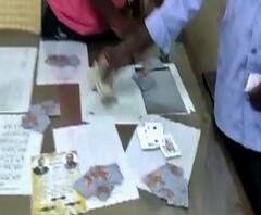 Rummy Playing | उल्हासनगरमध्ये महावितरणच्या कार्यालयातच रम्मीचा 'डाव' | ABP MAJHA