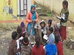 यूपी में गायों के लिए जैकेट, बच्चों के लिए खोखले वादे ! देखिए पूरा मामला