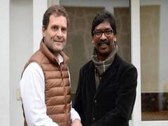 Hemant Soren के शपथ ग्रहण के लिए Ranchi पहुंचे Rahul Gandhi