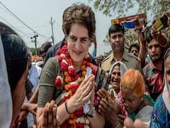 Congress General Secretary Priyanka Gandhi leaves for Meerut