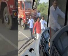 Aurangabad | बसने कट मारला म्हणून चालकाला तलवारीचा धाक | ABP Majha