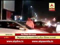 અમદાવાદઃ કોંગ્રેસના નેતા પરેશ ધાનાણીએ ટ્રાફિકજામ થતાં જાતે કર્યું ટ્રાફિક નિયમન, જુઓ વીડિયો