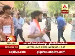 ગુજરાત યુનિવર્સિટીના વહીવટ સામે ABVPનો વિરોધ, જુઓ વીડિયો