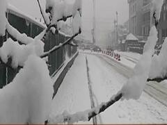 Severe Cold Conditions In Jammu and Kashmir, Srinagar Records -5 Degree Celsius