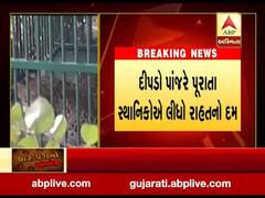 નવસારીઃ વાંસદામાં દહેશત મચાવનાર દીપડો પૂરાયો પાંજરે, જુઓ વીડિયો