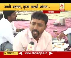 Solapur Hurda Party | सोलापुरात ज्वारी बहरात, हुरडा पार्ट्या जोरात | स्पेशल रिपोर्ट | ABP Majha 