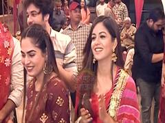  Sudha Chandran organises Mata ki Chowki, Adaa Khan & other TV stars attend