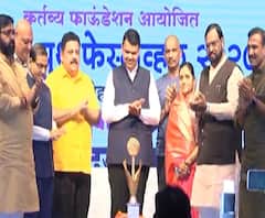 Devendra Fadnavis | मी पुन्हा येईन, देवेंद्र फडणवीसांचा पिंपरीतील युथ फेस्टिव्हलमध्ये पुनरुच्चार | ABP Majha 