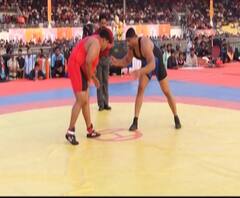 Maharashtra Kesari 2020 | लातूरच्या सागर बिराजदारची अमरावतीच्या गुलाब आगरकरवर मात | ABP Majha