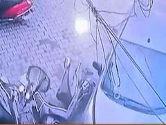 Haryana: Speeding car collides with many vehicles, injures 5