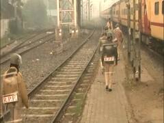 Low visibility continues in Delhi, many trains delayed