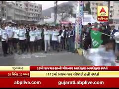 ગીરનારમાં યોજાઇ 35મી ગીરનાર આરોહણ-અવરોહણ સ્પર્ધા, જુઓ વીડિયો