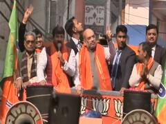 Ground Report: घोंडा में Amit Shah ने निकाला रोड शो, समर्थकों की उमड़ी भीड़ | Delhi Election 2020