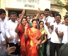 Aurangabad ZP Election | झेडपी अध्यक्षपदी काँग्रेसच्या मीना शेळके, उपाध्यक्षपद भाजपकडे | ABP Majha