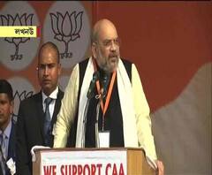 দেশবিরোধী স্লোগান যারা তুলছে তাদের গরাদের পিছনে পাঠানো উচিৎ: অমিত শাহ