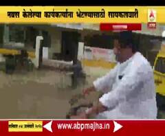 Sanjay Rathod | शिवसेनेचे मंत्री संजय राठोड सायकलवरुन कार्यकर्त्याच्या घरी | यवतमाळ | ABP Majha