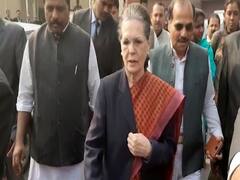 Congress CEC meet begins at Sonia Gandhi's residence 