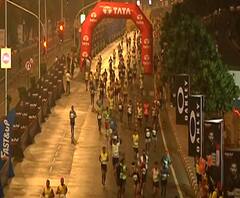 Mumbai Marathon 2020 | हौशी धावपटूंच्या शर्यर्तींनी मुंबई मॅरेथॉनला उत्साहात सुरुवात | ABP Majha
