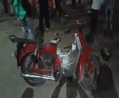 Solapur Marathon | सोलापुरात मॅरोथॉन स्पर्धेवेळी फुगे फुगवताना स्फोट | ABP Majha