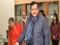 Delhi Polls: Kejriwal's mega roadshow ahead of filing nomination