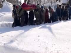Soldiers walk 4 hours to carry pregnant woman to hospital