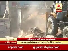અમદાવાદઃ મણિનગરમાં તોડી પડાયા 39 બાંધકામો, જુ ઓવીડિયો