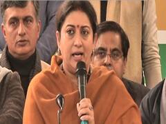 Smriti Irani launches BJP’s outreach campaign in Delhi, flags off 49 video raths