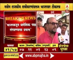 Gulabrao Patil on BJP | 