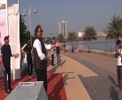 Ashish Shelar | मकरसंक्रांतीनिमित्त आशिष शेलारांचं पतंग महोत्सवाचं आयोजन | ABP Majha 