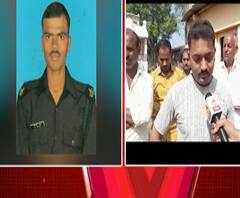 Satara | दोन महिन्यांची लेक पोरकी, नौशेरामधील चकमकीत साताऱ्याचे जवान संदीप सावंत शहीद | ABP Majha