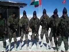 Indian Jawans welcome New Year 2020 in a unique way