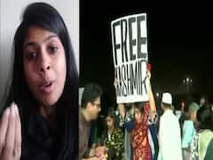 Mumbai: लड़की ने बतायी 'Free Kashmir' का पोस्टर लहराने की वजह और उस पोस्टर का मतलब