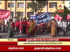 મોડાસા યુવતીના શંકાસ્પદ મોતનો મામલોઃ આરોપીઓના સમર્થનમાં નીકળી રેલી, જુઓ વીડિયો