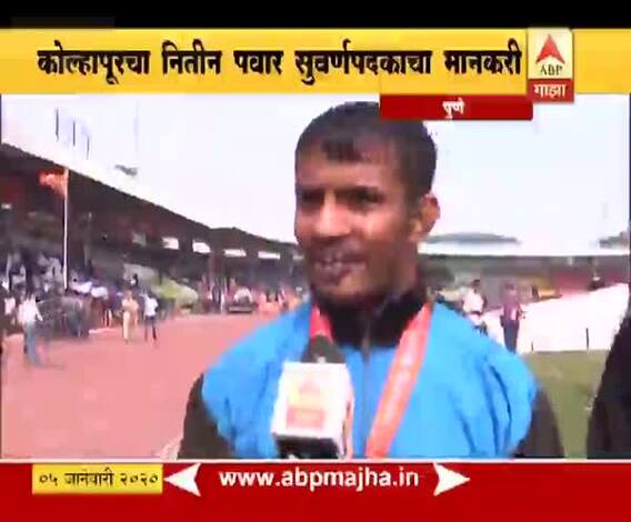 Maharashtra Kesari 2020 | 70 किलो गटातला विजेता पैलवान नितीन पवारशी खास बातचीत | ABP Majha