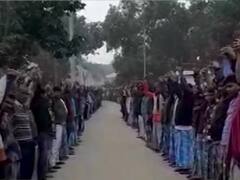 Tejashwi Yadav slams Nitish Kumar for human chain event