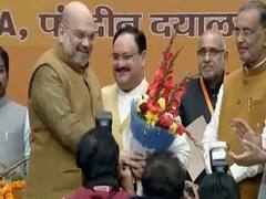 ભાજપના નવા રાષ્ટ્રીય અધ્યક્ષ બન્યા જે.પી. નડ્ડા, ગૃહમંત્રી અમિત શાહે આપી શુભેચ્છા, જુઓ વીડિયો