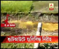 হাবড়ায় দুষ্কৃতীদের মধ্যে গুলির লড়াইয়ে গুলিবিদ্ধ নিরীহ যুবক