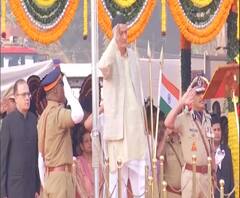 Republic Day Parade | शिवाजी पार्कवर राज्यपालांच्या हस्ते ध्वजारोहण | मुंबई | ABP Majha