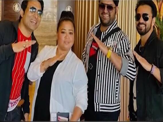 Kapil Sharma और उनकी टीम पहुंची Dubai
