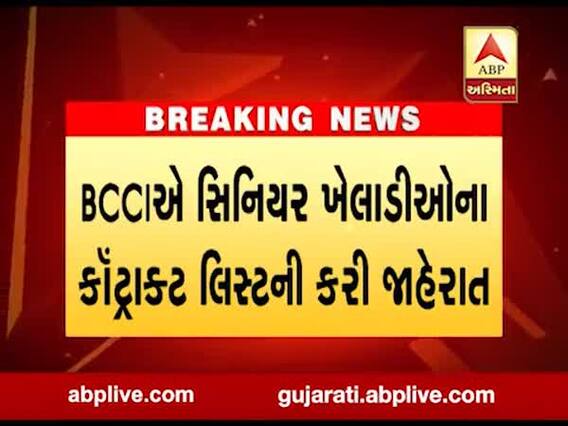 BCCIના કોંટ્રાક્ટ લિસ્ટમાંથી એમ.એસ. ધોની બહાર, જુઓ વીડિયો