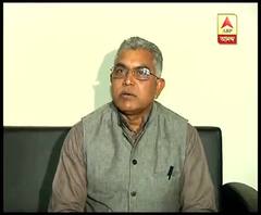 'ডুবে যাওয়ার সময় তৃণমূল খড়কুটোর মতো আঁকড়ে ধরেছে এনআরসি-কে' মন্তব্য দিলীপ ঘোষের