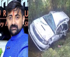 Pandharpur | ताबा सुटल्याने फॉर्च्युनर गाडी उलटून तरुण उद्योगपतीचा दुर्दैवी मृत्यू | मोहोळ | ABP Majha 