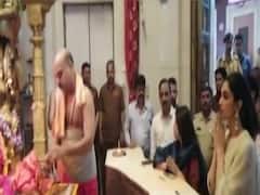 Deepika Padukone मुंबई के सिद्धिविनायक मंदिर पहुंचीं