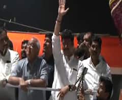 Dhananjay Munde Welcome | धनंजय मुंडेंना कार्यकर्त्यांकडून 700 किलोचा हार | परळी | ABP Majha 