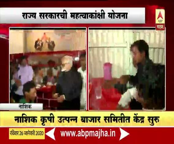 Shiv Bhojan Thali | नाशिक कृषी उत्पन्न बाजार समितीत शिवभोजन योजना सुरु | ABP Majha