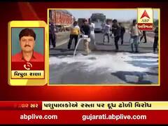 અમદાવાદ-ઉદયપુર હાઈવે પર શામળાજી પાસેના રંગપુરના ગ્રામજનોએ કર્યો ચક્કાજમ