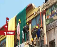 বর্ধমান স্টেশনে একই সঙ্গে চলছে ভাঙা ও সৌন্দর্যায়নের কাজ, পদ্ধতি নিয়ে প্রশ্ন ট্রেনযাত্রীদের