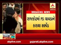 રાજકોટઃ PSI ચાવડાને કરાયા સસ્પેન્ડ, પરિવારે મૃતદેહ સ્વીકાર્યો, જુઓ વીડિયો