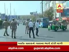 સુરત: કાતિલ દોરીથી લોકોના જીવ બચાવવા પોલીસ ઉતરી રસ્તા પર, જુઓ વીડિયો