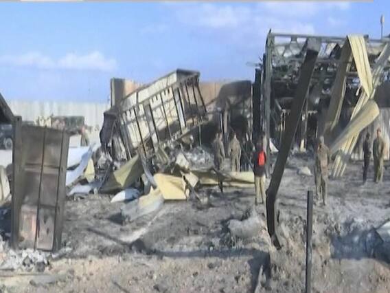 Iraq: 10 मिसाइली हमलों के बाद देखिए अमेरिकी एयरबेस Al-Assad का हाल